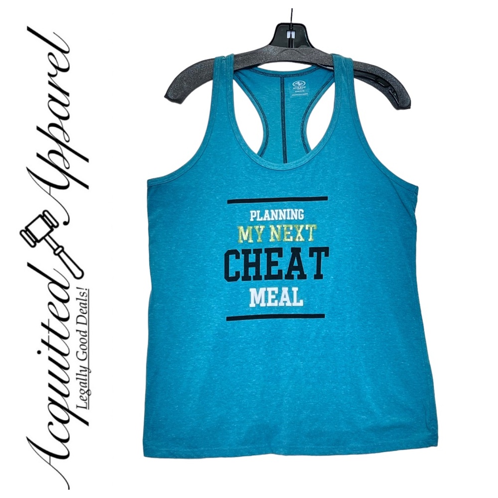 Athletic Works "Planning My Next Cheat Meal" Tank Top